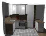 Мебели за модерна кухня по проект